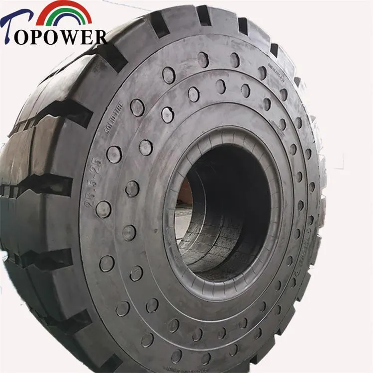 Large load solid tyre 26.5-25 for port tire container crane