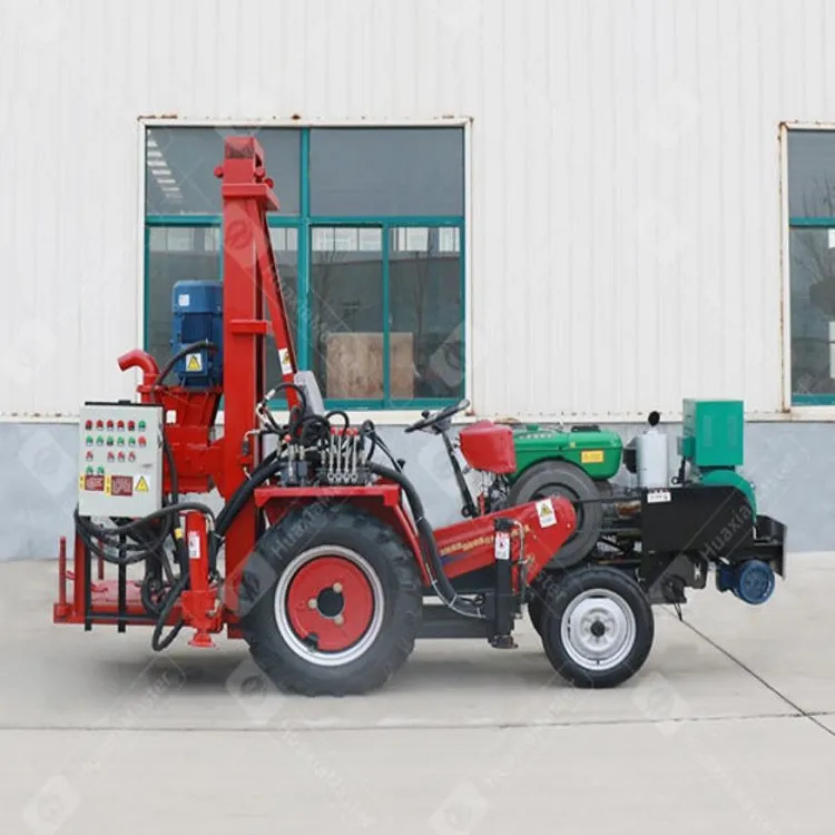 JZ-C series tractor-mounted positive circulation water well drilling rig