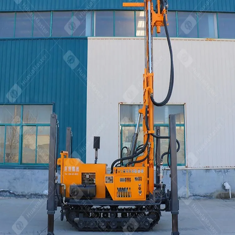 CJDX-200 crawler pneumatic water well drilling rig