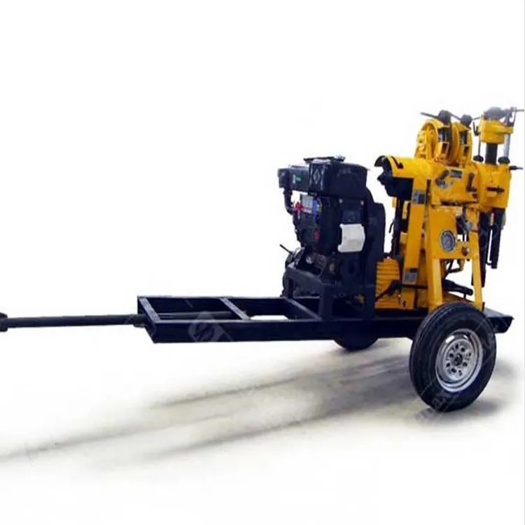 XYX-130  wheeled hydraulic water well drilling rig