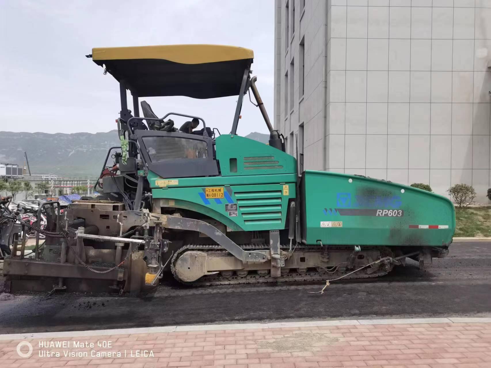 XCMG Used Asphalt Paver Machine RP603 for sale